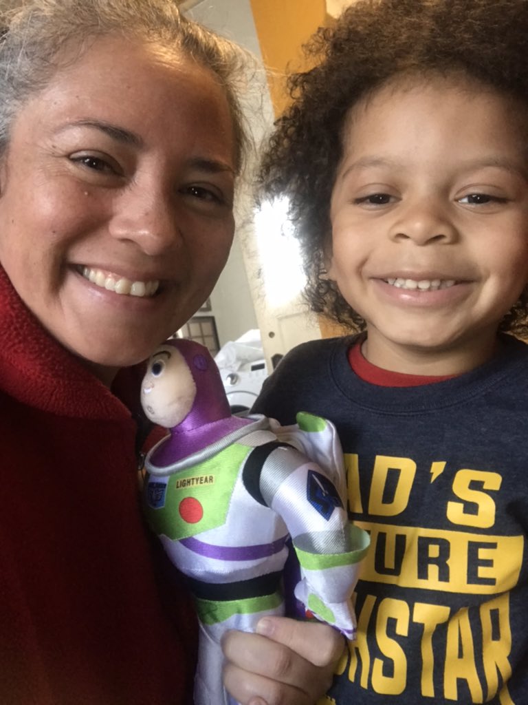ExtenChipDunnEC's tweet photo. Perk of working from home: your son sends you to work with a toy on many of the days. #SaferAtHome #TogetherWeCan https://t.co/ix4S5vpX7N