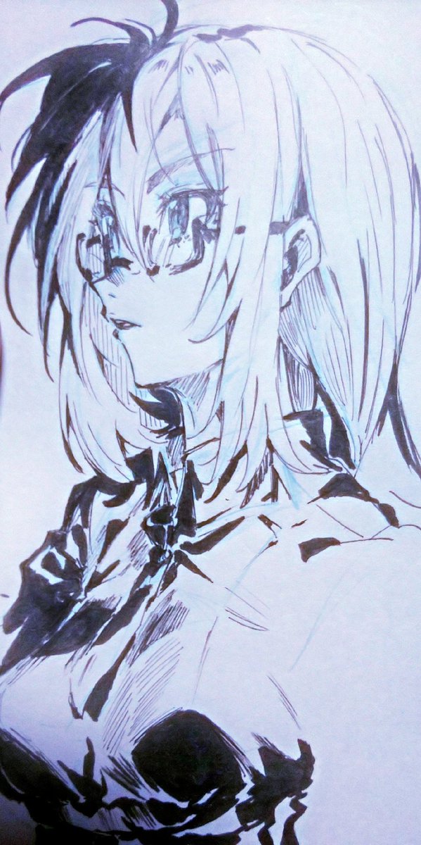 「スランプの時はアナログで絵を描くと、描く楽しさと自分の名前と自分が名探偵だという」|まいどみど🌐のイラスト