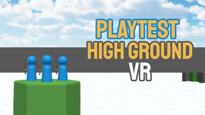 JackDotGriff's tweet photo. Due to #COVID19 closing our uni, I'm struggling to find playtesters for my final project! If you're interested in helping, or you want to play #highgroundvr, please register here:
https://t.co/ithewWzpMi
RTs are super appreciated!
#indiedev #gamedeveloper #madewithunity https://t.co/vAzYPRMTzI