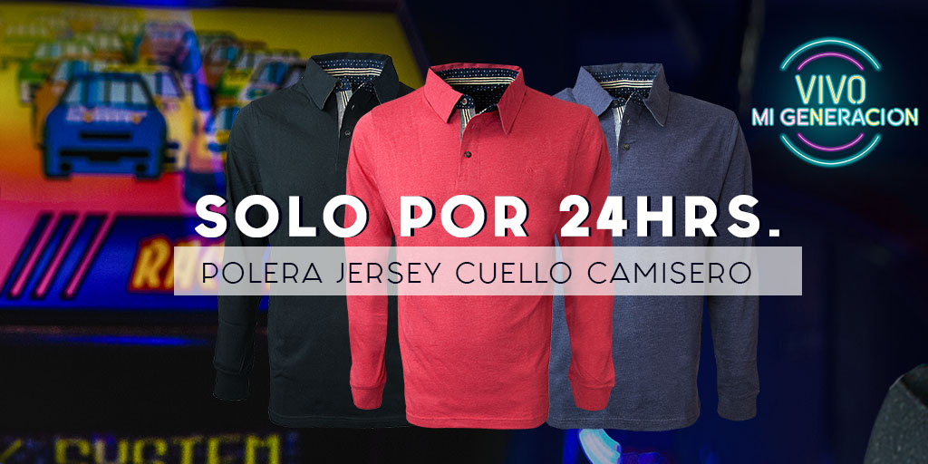 tiendas_potros's tweet photo. SOLO POR 24 HRS. 😱🙌🏻 Perfectas para estos primeros días Otoñales Polera Jersey cuello camisero en ocho colores distintos, escoge el que mas te guste y llévala a $8.000. Con #DespachoGratis a todo Chile.

#ShopOnline--> https://t.co/4y2vxIzVei

#DestacadoDelDía #QuédateEnCasa https://t.co/wW86whGsss