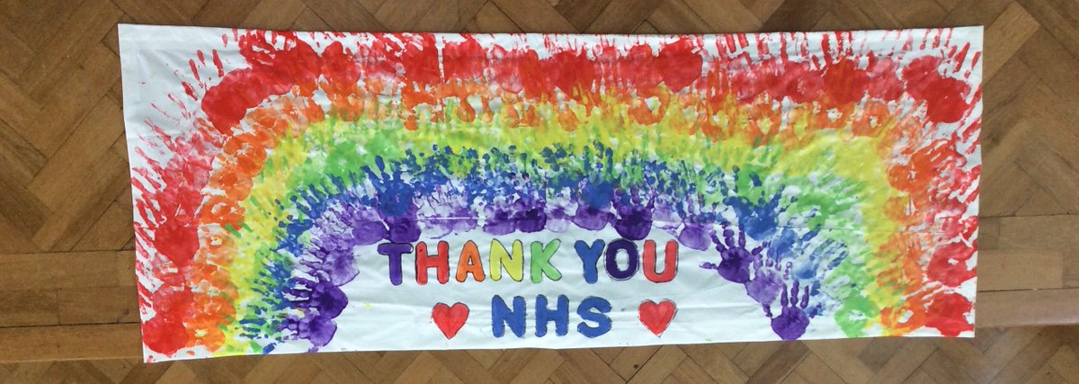 earlspencerpri's tweet photo. A big thank you from our school to the @NHSuk for all that you are doing. #heroes 👨‍⚕️👩‍⚕️💙 https://t.co/7R0qBtAavn