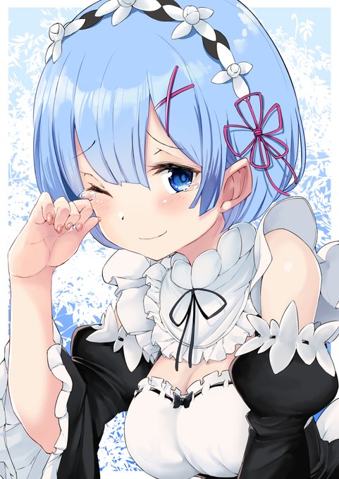 転勤しちゃう上司に宛てに描いたレムちゃんです
今日朝礼で一言づつお別れの挨拶言う時泣いちゃった><
うまく言葉に出来んくて;w; 