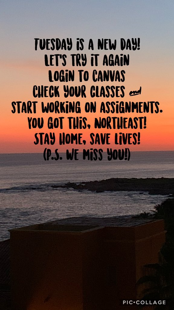 NHS_Magnet's tweet photo. Clever &amp; Canvas are working! Keep an attitude of gratitude. It really helps to keep anxiety away &amp; make you productive! #newnormal #makelemonade #alwaysdoyourbest @Hurricane_AP @nehs_sga @NEHSBRACE @coachdgatewood @CoachTwai @Coach_Bscott34 @theballcoach76 @SBBCBrinkworth https://t.co/WbHeMgPgR2