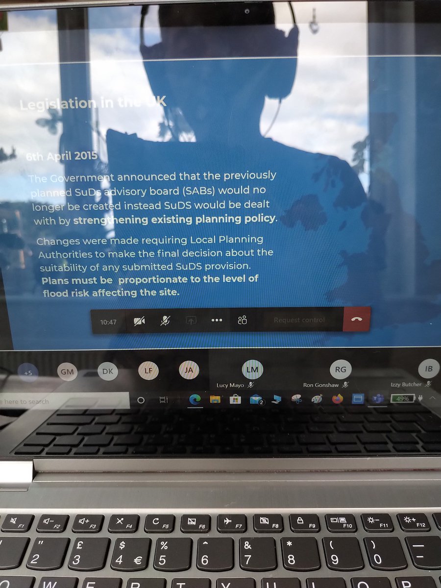 ArchitectRIBA's tweet photo. Watching SUDs webinar, making the most of #StayAtHome with CPD for professionals #Construction #SUDs thx Langforddirect @SudstechPaving https://t.co/qRGZ3VNCvc