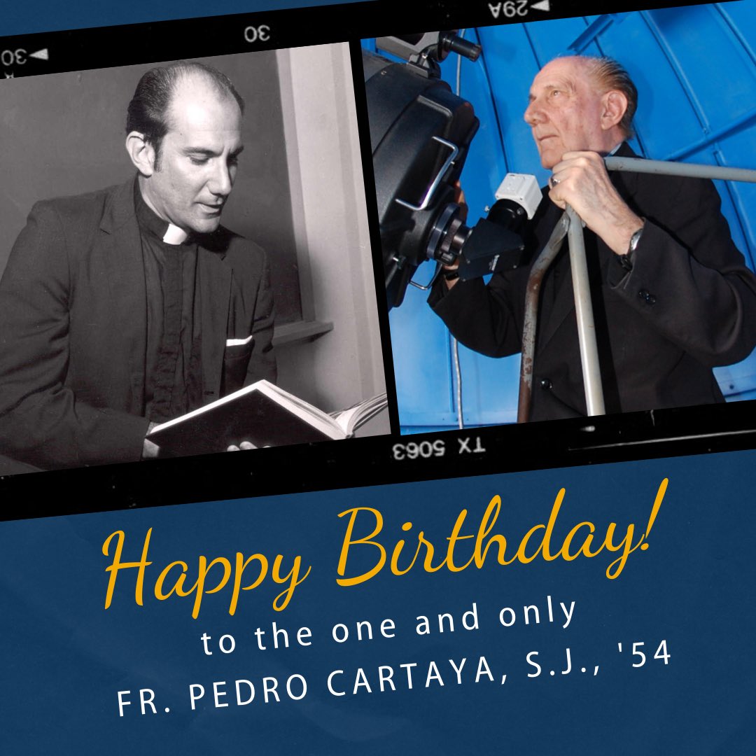 BelenJesuitNews's tweet photo. Happy birthday to the one and only, #FatherCartaya. 
Read more about him in today's #ToMyBoys column, https://t.co/tlrjp6J0Kd. #BLegend https://t.co/ZUM8MNphoy