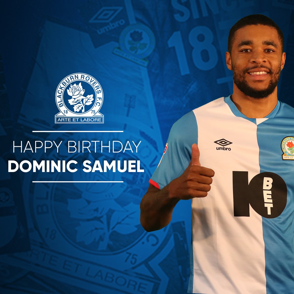 Rovers's tweet photo. 🎂 Happy birthday, @DominicSamuel9! 🎉

#Rovers 🔵⚪️ https://t.co/UdIechsnpI