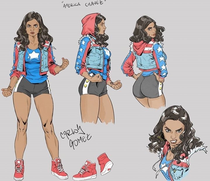I'll say I like that she looks a little softer compared to the first draft, but I think I prefer the old jacket better even if it's busier. It's a little more distinct compared to the more recent ones.