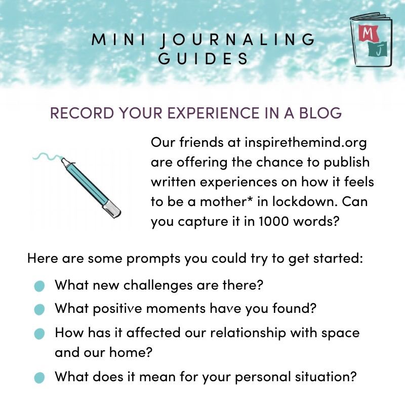 Maternal Journal (@maternaljrnl) on Twitter photo We are delighted to collaborate with our friends at @inspirethemind__ @ParianteSPILab
Blog about your experiences as mothers or birth parents, looking after children & coping with lockdown.
Send your blog of up to 1000 words to: inspirethemind@kcl.ac.uk Pls RT <a href="/notnicelaura/">laura bissonnet</a> We are delighted to collaborate with our friends at @inspirethemind__ @ParianteSPILab
Blog about your experiences as mothers or birth parents, looking after children & coping with lockdown.
Send your blog of up to 1000 words to: inspirethemind@kcl.ac.uk Pls RT <a href="/notnicelaura/">laura bissonnet</a>