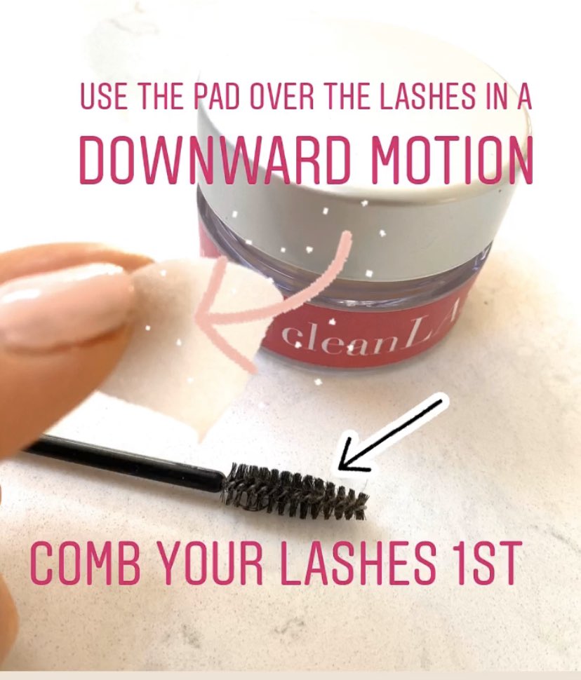 To keep your @NovaLashLondon looking as good for as long as possible follow these simple steps each evening. This will help to maintain & condition your Novalashes whilst at home 
Please resist the temptation to pick & pull at your lashes! This will cause damage the hair follicle