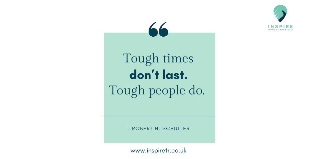 "Tough times don’t last. Tough people do"
We've all got this! 
#TuesdayThoughts #TuesdayMotivation #quoteoftheday #Inspire
