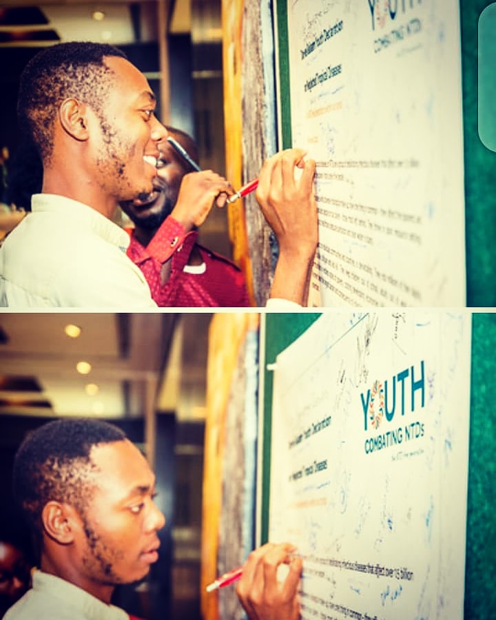 richardshauri14's tweet photo. WHO Youth Combating NTDs( Neglect Tropical Disease), Stay home # Epuka Corona https://t.co/MaQHgzha4R