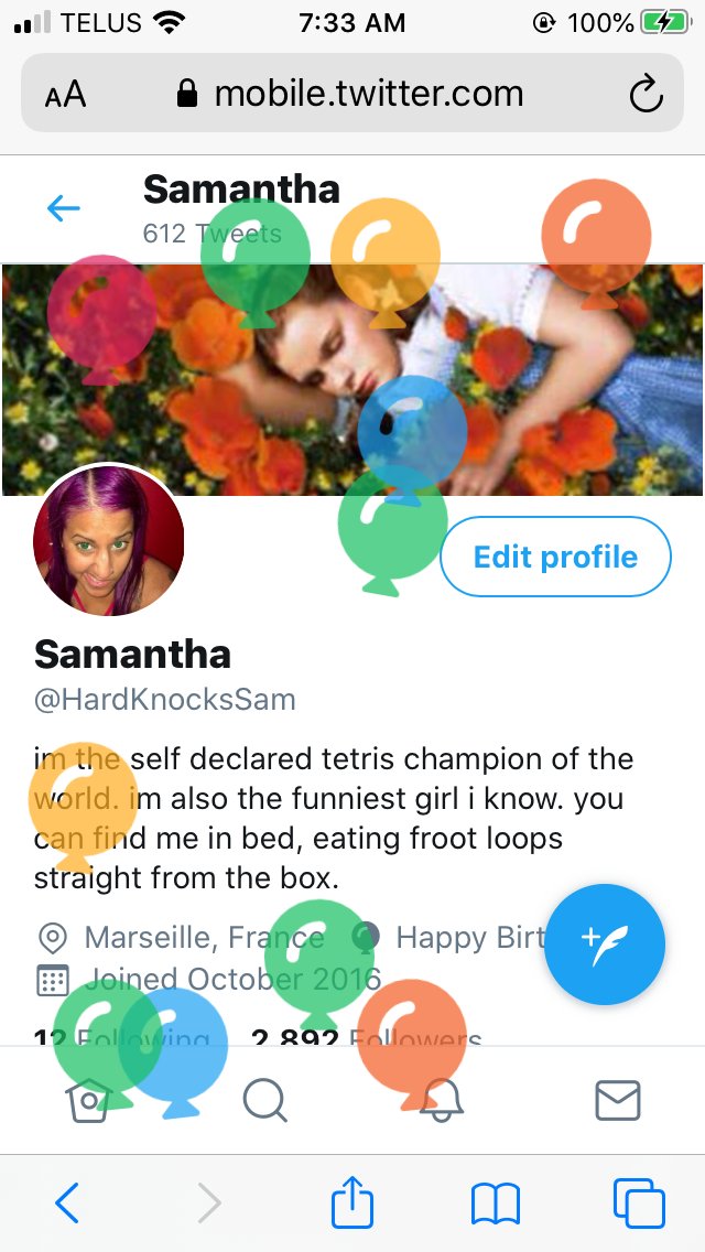HardKnocksSam's tweet image. happy birthday to me! 🥳