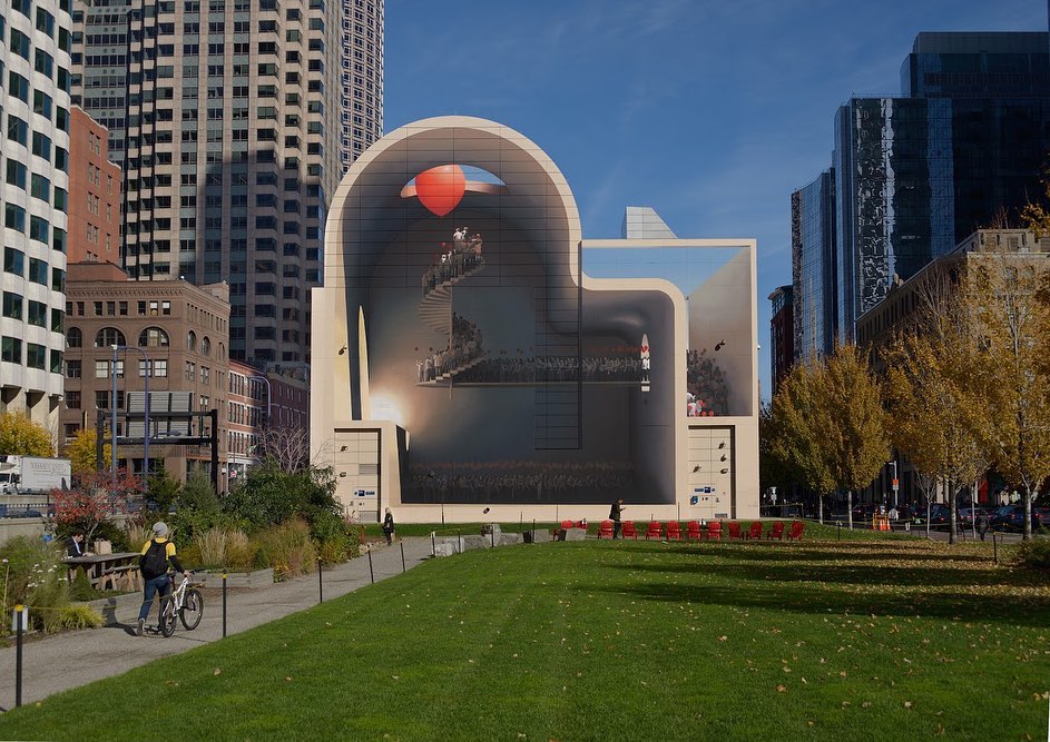 Quai_36's tweet photo. [ 1 jour 1 artiste ] ⤵️

Les oeuvres en trompe l'oeil de Mehdi #Ghadyanloo surnommé le "Banksy Iranien", tentent de questionner le spectateur sur les sentiments humains universels comme la peur mais surtout l'espoir 🔥

#art #ArtUrbain #MehdiGhadyanloo #Banksy https://t.co/hWcfvqYkwK