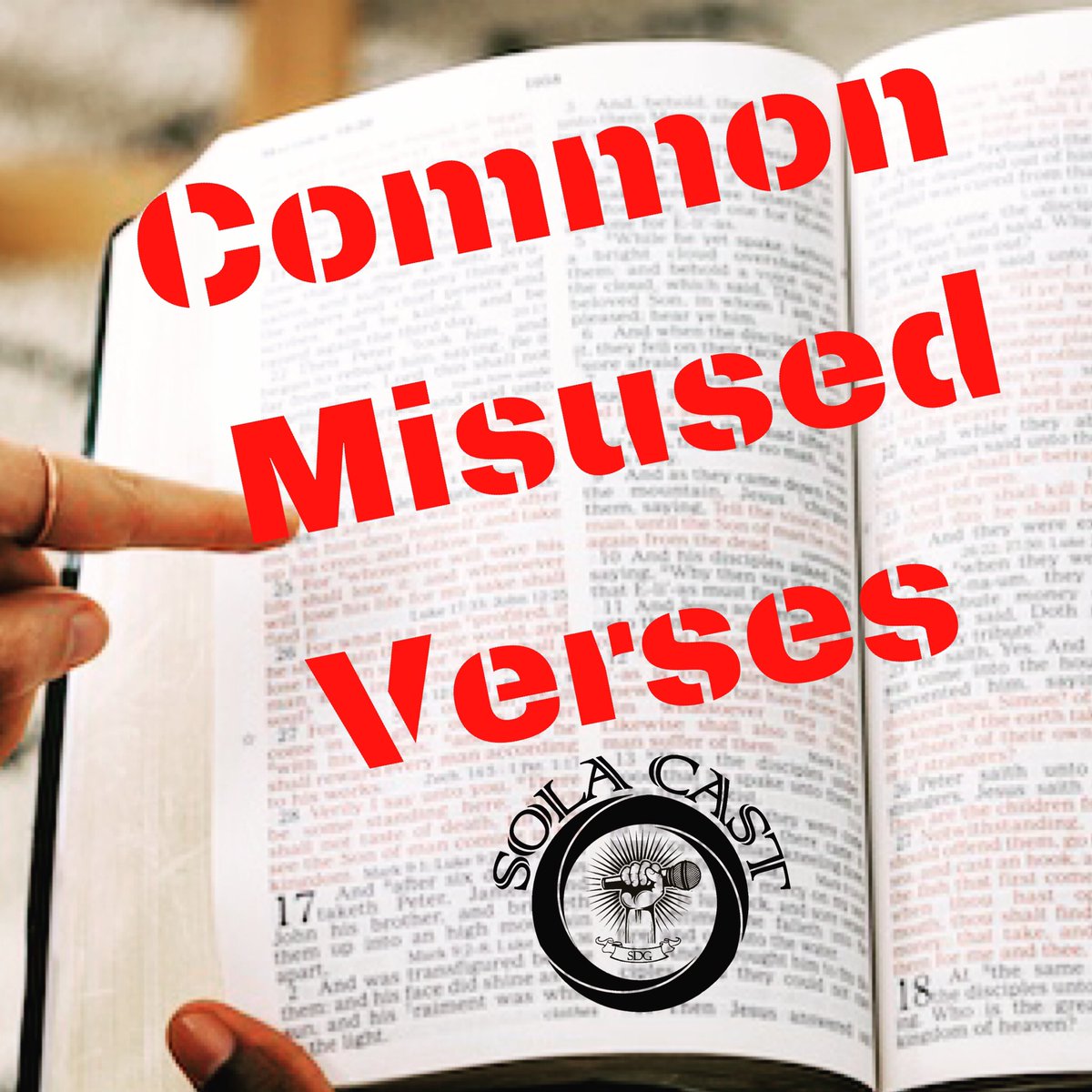 sola_cast's tweet photo. New episode! Today we take a look at some common verses that are misused amd taken out of context. Luke 6:36, Philippians 4:13, and Jeremiah 29:11 are discussed. Listen and share! https://t.co/5s6SR4xmwY @LosJimmy @Chernandez214 @KNOXbroadcast @thebar_network #TheBar #Solacast https://t.co/K1aHWHgpFV