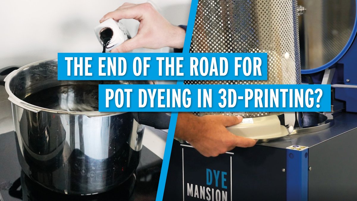 WeAreDyeMansion's tweet photo. Are we at the end of the road for pot dyeing? Joris Peels, Editor In Chief at @3DPrint_com just commented our new whitepaper. Share your thoughts!
Full article: https://t.co/h9m7fTSPoU
Download whitepaper: https://t.co/DWVZmaUIRs
#3Dprinting #AdditiveManufacturing #DeepDye https://t.co/WFecsl1ENv