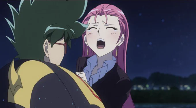 来月の新ヴァンガアニメ放送でこのアイコンも描き変わる…。今までありがとう。黒いG見た真冬先生みたいにエスカさんも猫見て抱きつかないかなーとか思って描いたパロだったのに着ぐるみ越しだけど本当にやってくれた制作班一生好きです。 
