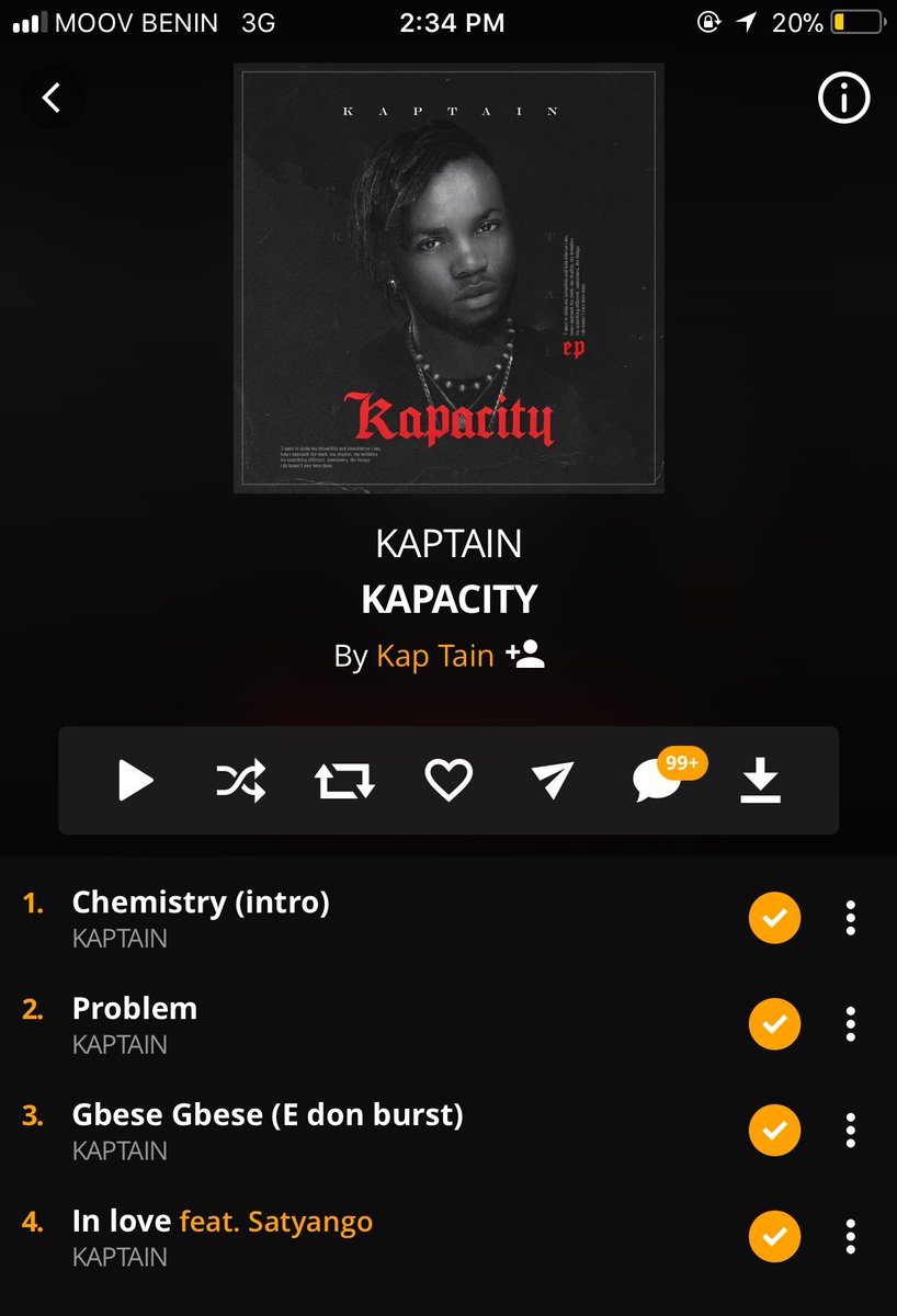 ReeelRaphael's tweet photo. @urBoy_Kaptain iStand with #KAPACITY ep🌟🌟 mad tracks https://t.co/dAUsVoNZOj