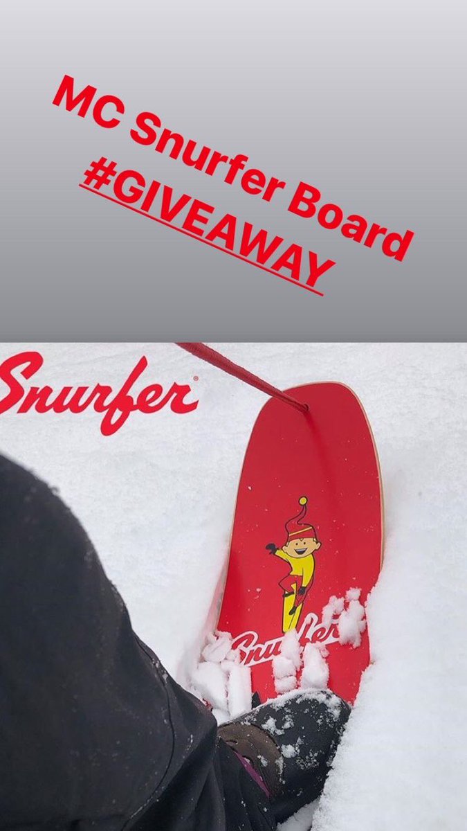 Last day to enter for a chance to WIN a #Snurfer MC! #BackyardFun #Winter2020 #Giveaway Enter Here- snurferboards.com/Contests-And-G…