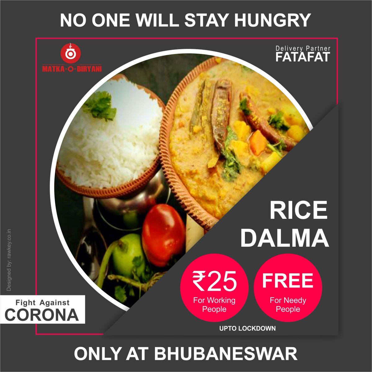 matkaobiryani's tweet photo. Hello folks! We are cooking food for the people working on frontline services and for those needy ones who are going through rough time. Help us to reach as many as we can. @CMO_Odisha  @HUDDeptOdisha https://t.co/zut1koxxyX