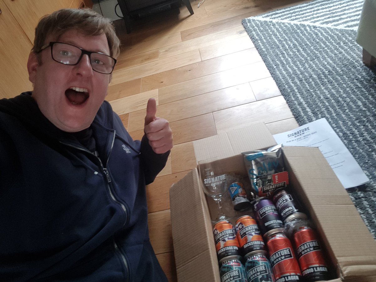 SignatureBrew tweet picture