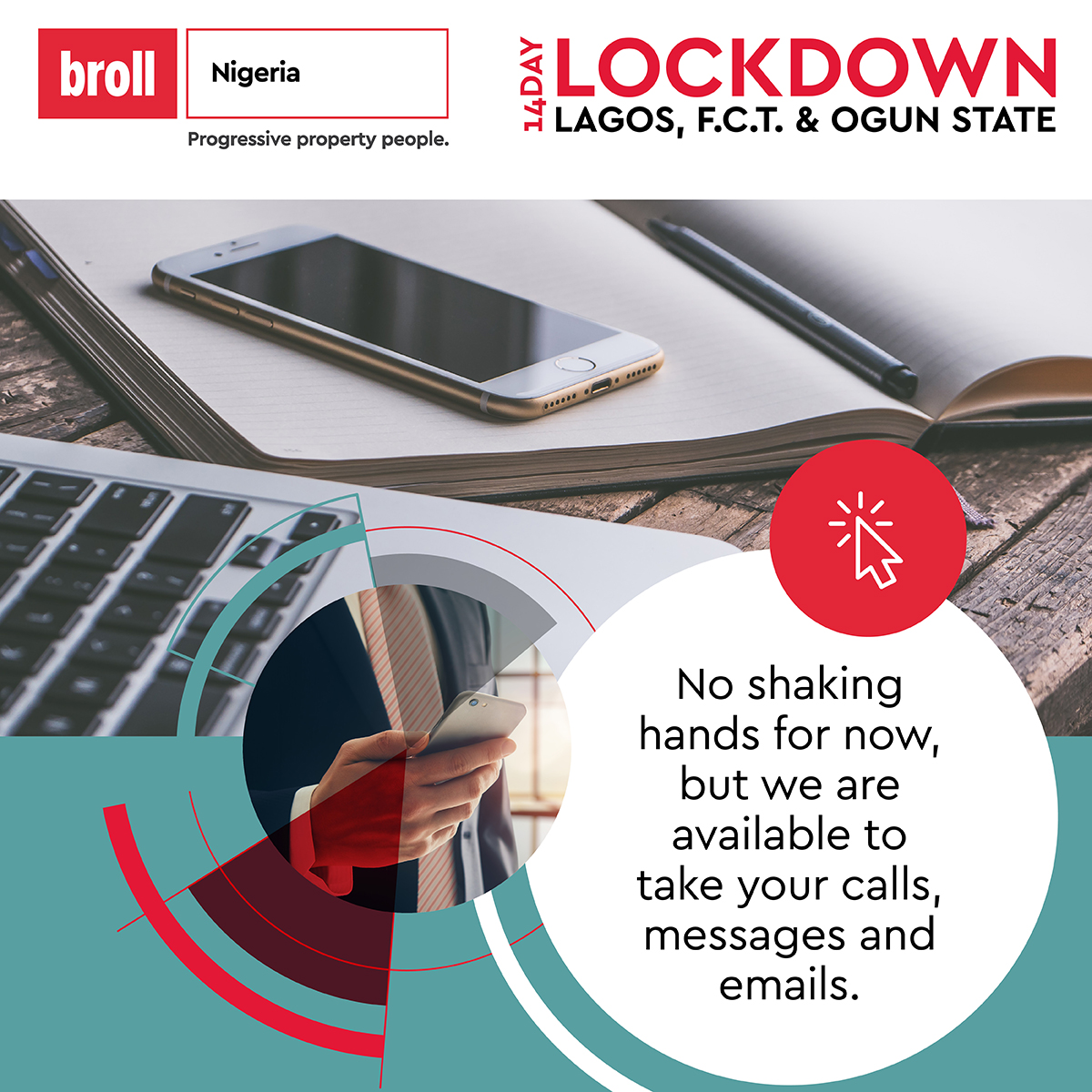 BrollNG's tweet photo. We are still available to take your calls, messages and emails.
#BrollNigeria #Progressiveproperty #staysafe #covid19 #staysafestayhome #covid19news #beinformed https://t.co/STECobEygn