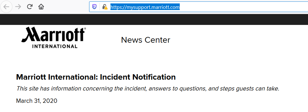 j_opdenakker's tweet photo. 🚨Marriot data breach🚨

Again...

"unexpected amount of guest information may have been accessed using the login credentials of two employees at a franchise property"

Approx 5.2M guests impacted

Ironic the notice is on an insecure site

https://t.co/rwNshH9mLf

#Infosec https://t.co/HlfORwnFko