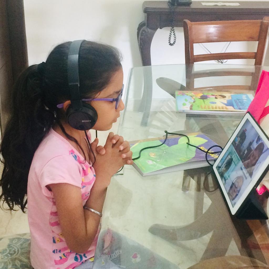 RidgeInfo's tweet photo. #learninginthetimeofcorona
If you can't go to school, the school comes home to you

RVS successfully initiated online classes for all Grades today. Children were happy to see their teachers after a long time and were excited to learn through a new medium.

#neverceasetolearn #RVS https://t.co/stCUk1gVNn