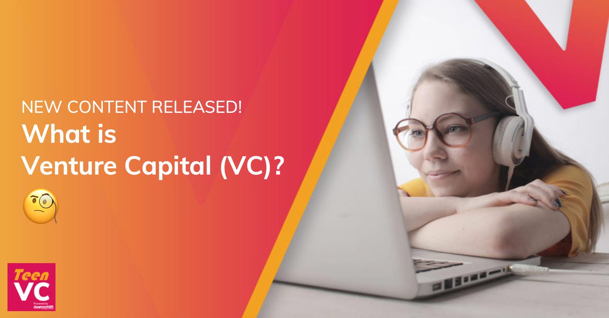 Teen_VC's tweet photo. π£ NEW CONTENT RELEASED! Today at TeenVC, we're exploring what Venture Capital (VC) is, including key words such as "portfolio" and "investor" and videos from companies including @AugmentumF, @FoundersFactory and @SkyUK. Head to https://t.co/zGe0o4SyfL to check it out. #TeenVC https://t.co/1x1Cu5zOg1