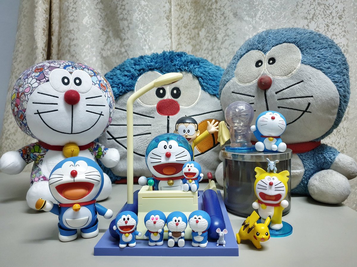 SeannyAw's tweet photo. Since Doraemon is trending, here's my Doraemon family.
#doraemon #doraemonlovers #doraemonfans #doraemonstuff #doraemoncollection https://t.co/5qEeMyjX0W