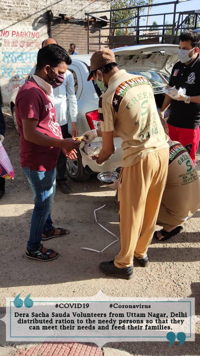 Paak_Mohobbat's tweet photo. As we all know Lockdown in The World Is going on because of Corona Virus...
Because of this disease people are suggested to not to come outside..
At this moment ,On The other hand Volunteers of @derasachasauda are coming forward to Helping the needy ones..
#ServiceToNationByDSS https://t.co/GaW0aR3RBm