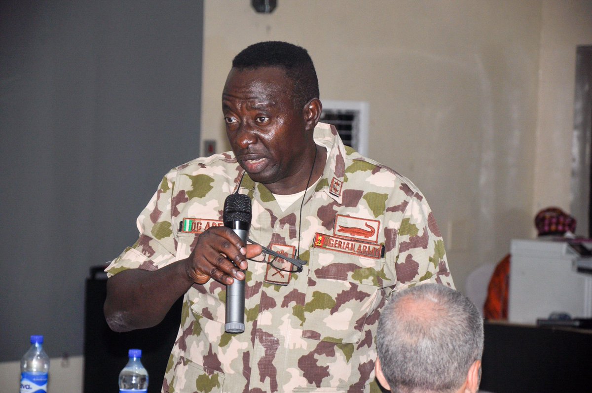 thesignalng's tweet photo. Nigerian Army Removes General Who Asked for Weapons to Fight Boko Haram https://t.co/Z1kHOl9xFB https://t.co/FsQ2ryK1bn