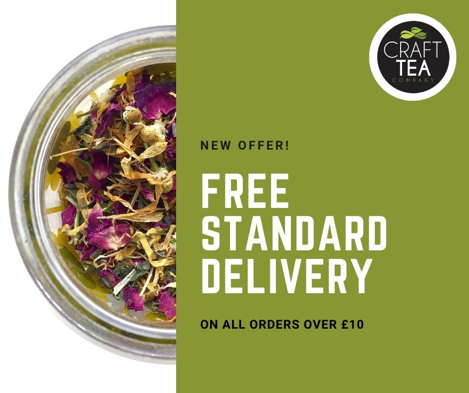 What a difference a couple of weeks has made!!

Im back from holiday and website orders are running as normal with free standard delivery over £10. 

Please email for refills or larger bulk bags  hello@craftteacompany.co.uk

Hoping you are all keeping safe and well 💚