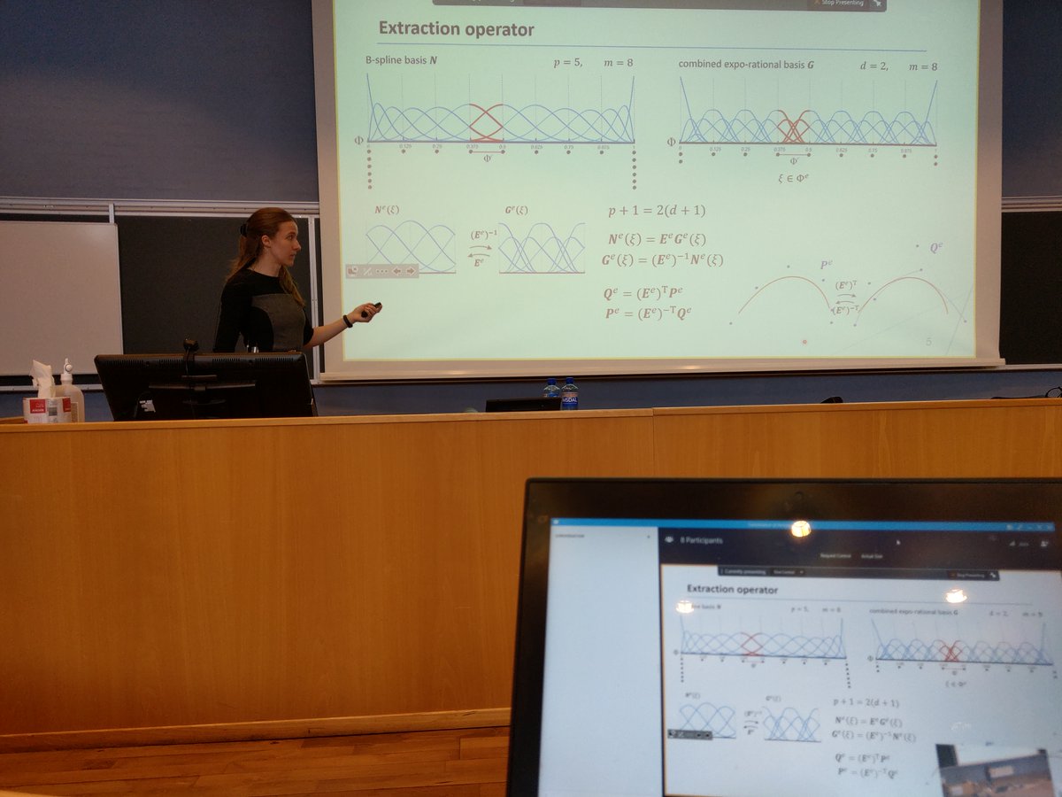 Raymond Kristiansen (@_rayk_) on Twitter photo Tatiana Kravetc successfully defended her thesis "Representation and application of spline-based finite elements" today at <a href="/UiTNarvik/">UiT i Narvik</a>, receiving the degree of PhD in applied mathematics and computational engineering. A good performance for an online audience. Tatiana Kravetc successfully defended her thesis "Representation and application of spline-based finite elements" today at <a href="/UiTNarvik/">UiT i Narvik</a>, receiving the degree of PhD in applied mathematics and computational engineering. A good performance for an online audience.