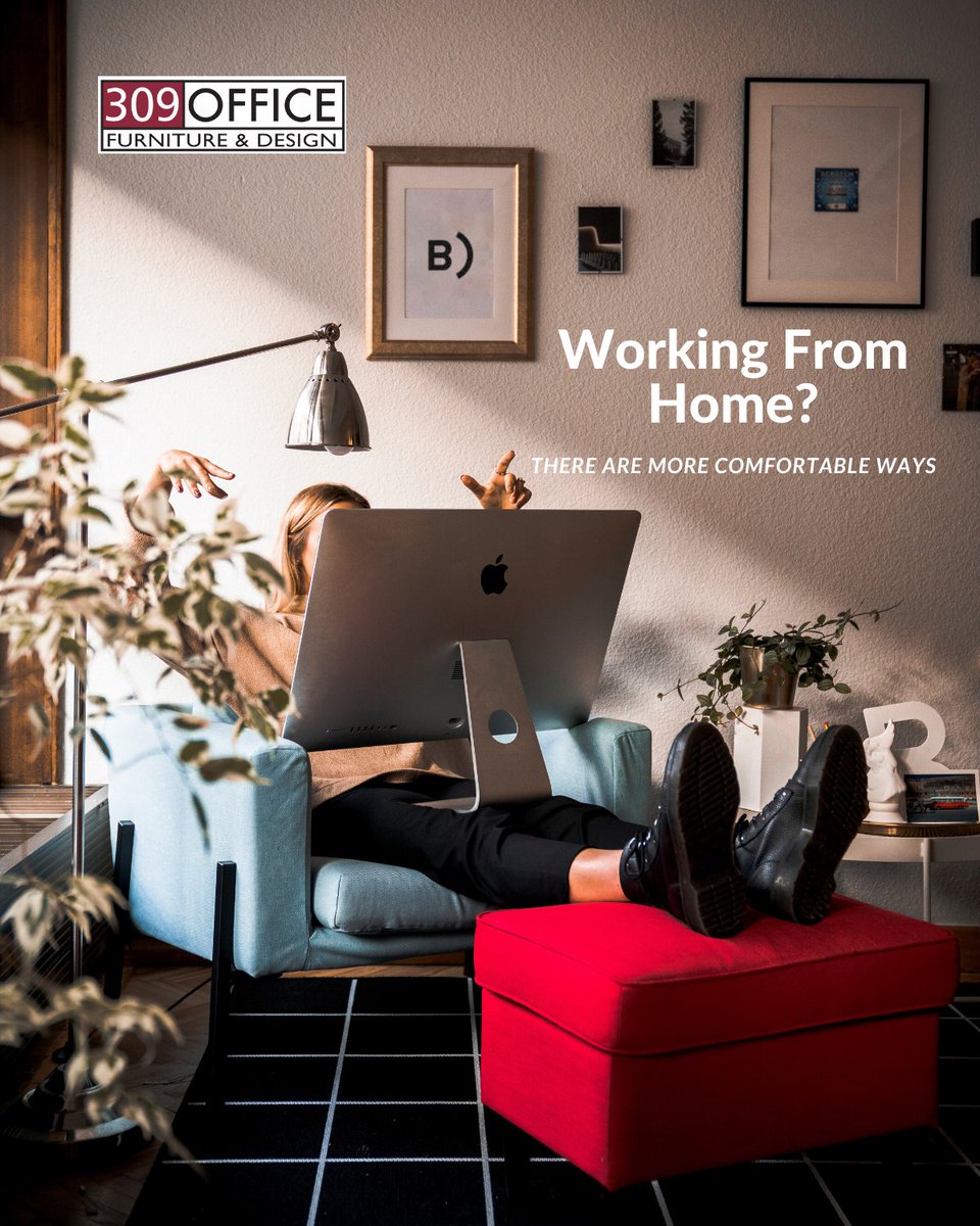 309Office's tweet photo. Working from home doesn't have to be uncomfortable. https://t.co/BeVAc0s9d2