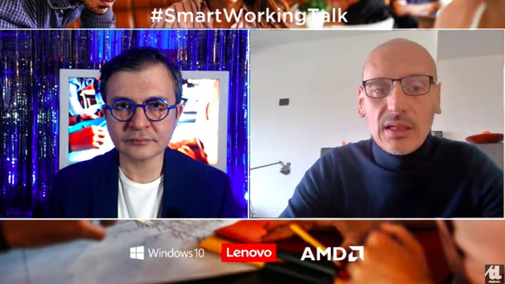 NicoEsp72's tweet photo. "Non esiste un dispositivo dedicato per fare #smartworking. Il PC dato per defunto da anni ha riaffermato in maniera forte la sua centralità"
Federico Carozzi - Head of Product Marketing Italia, Lenovo
#SmartWorkingTalk
Diretta ➡️ https://t.co/hYyXl0T6y2
#adv https://t.co/0lhRdMnfdJ