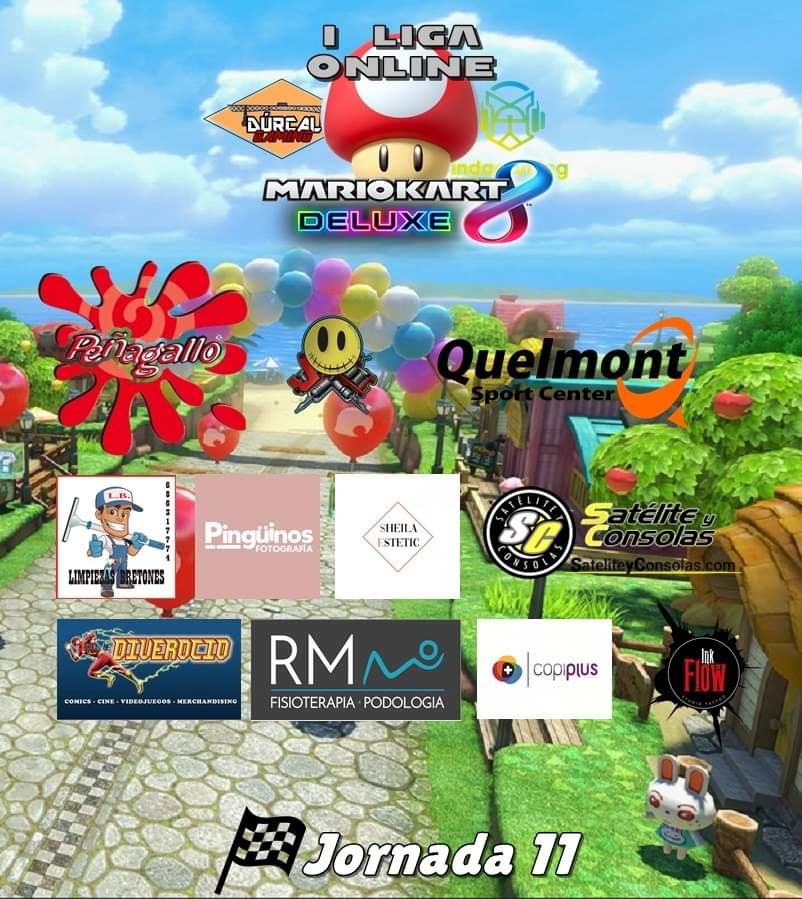 DurcalGaming's tweet photo. Buenas tardes! Aquí están los resultados de la jornada 11 de la Liga MK8D! Continua la encarnizada lucha por el primer puesto entre Josito y David que se niega a dejar que haya mucha puntuacion de por medio. 

#liga #MK8D #gaming #esports https://t.co/DOE4t95wTa