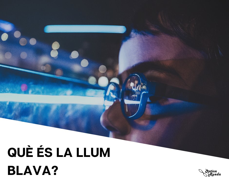 OPTICARUEDA's tweet photo. 👁 La llum blava-violeta és la llum visible, la que es veu. És la franja més energètica de totes i gràcies a la seva freqüència d'ona veiem el cel de color blau.
#opticarueda #salutvisual #llumblava #bluelight #proteccio #prevencio #coooc https://t.co/9BNnMc7vOd