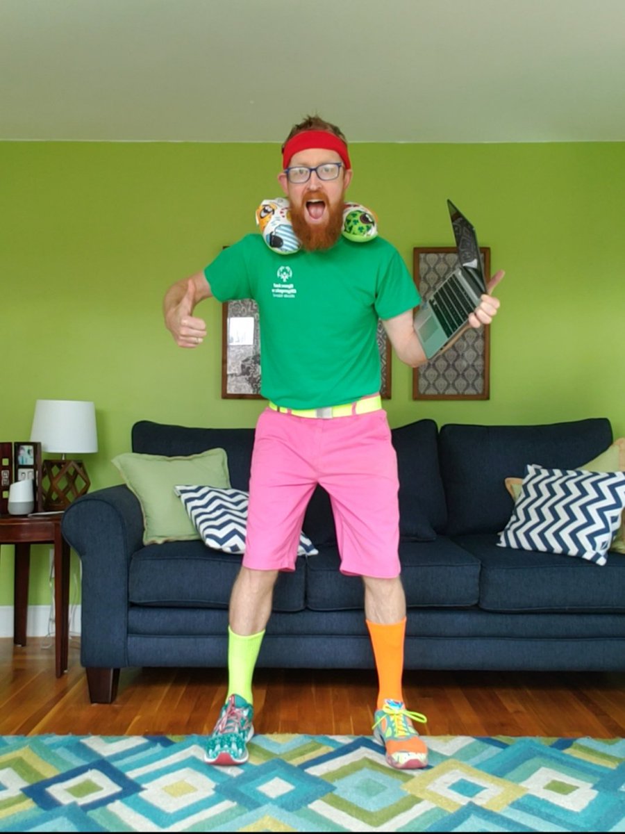 Day 2 of <a href="/bms_ri/">Barrington Middle</a> spirit week and I'm hoping it's mix match day 😂😂😷 Keep doing great thing <a href="/bps_ri/">Barrington Public Schools</a> and we'll get through this together. #StayAtHome #DistanceLearnng #INeedAStylist 😉