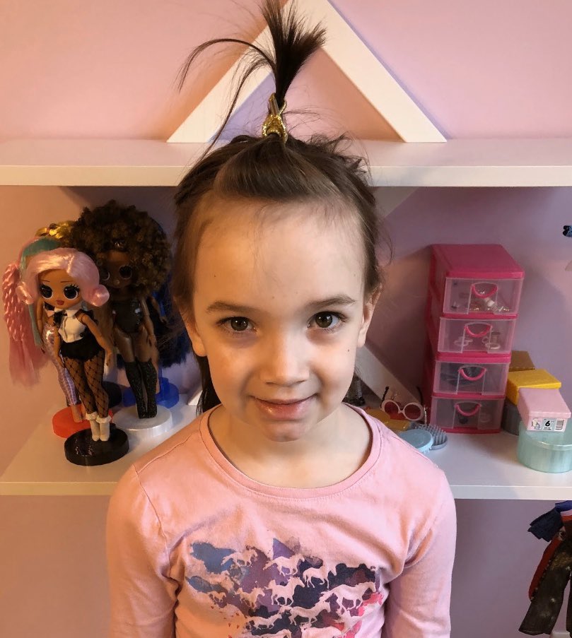 mrsjennieashley's tweet photo. Happy Crazy Hair Day @DublinWL @WalledLkSchools (No squids harmed 🤣) https://t.co/IOCy13o3vh
