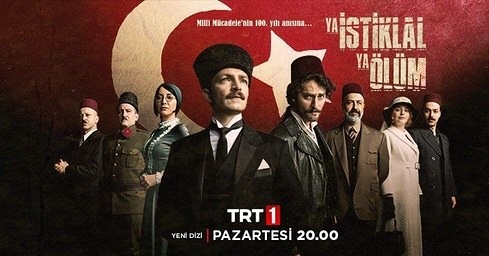 Dizi Önerisi: Ya İstiklal Ya Ölüm    Dizi; 16 Mart 1920’de İtilaf Devletlerinin İstanbul’u işgal edip Meclis-i Mebûsan’ı dağıtmasından sonra Mustafa Kemal Paşa liderliğinde vücut bulan Kuvayı Milliye hareketini ve Ankara’da kurulacak bağımsız meclisin açılış serüvenini anlatıyor.