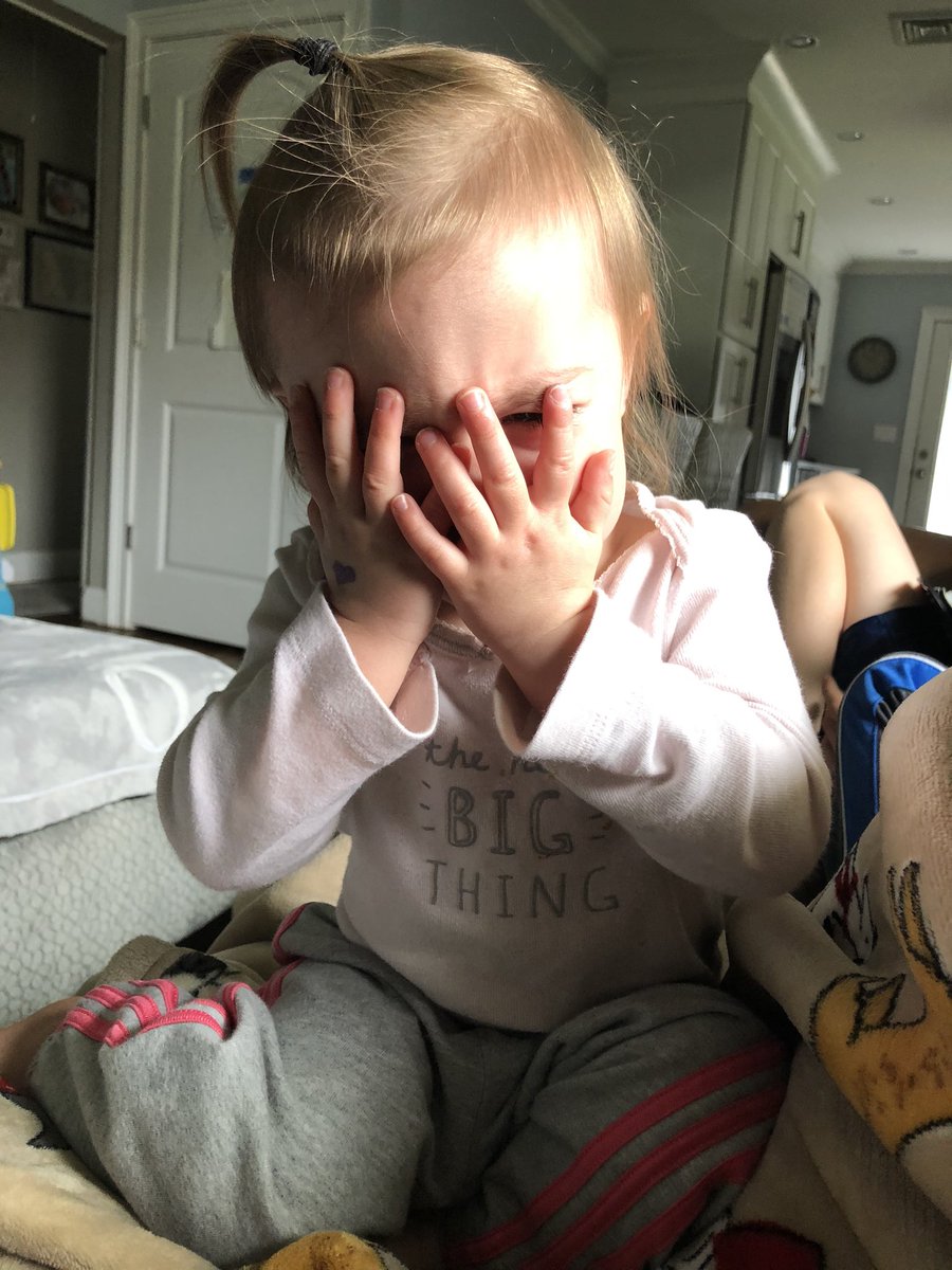 MrsLmadden's tweet photo. Update! Violet is a sore loser 😬😒 https://t.co/t2JWw7gusH