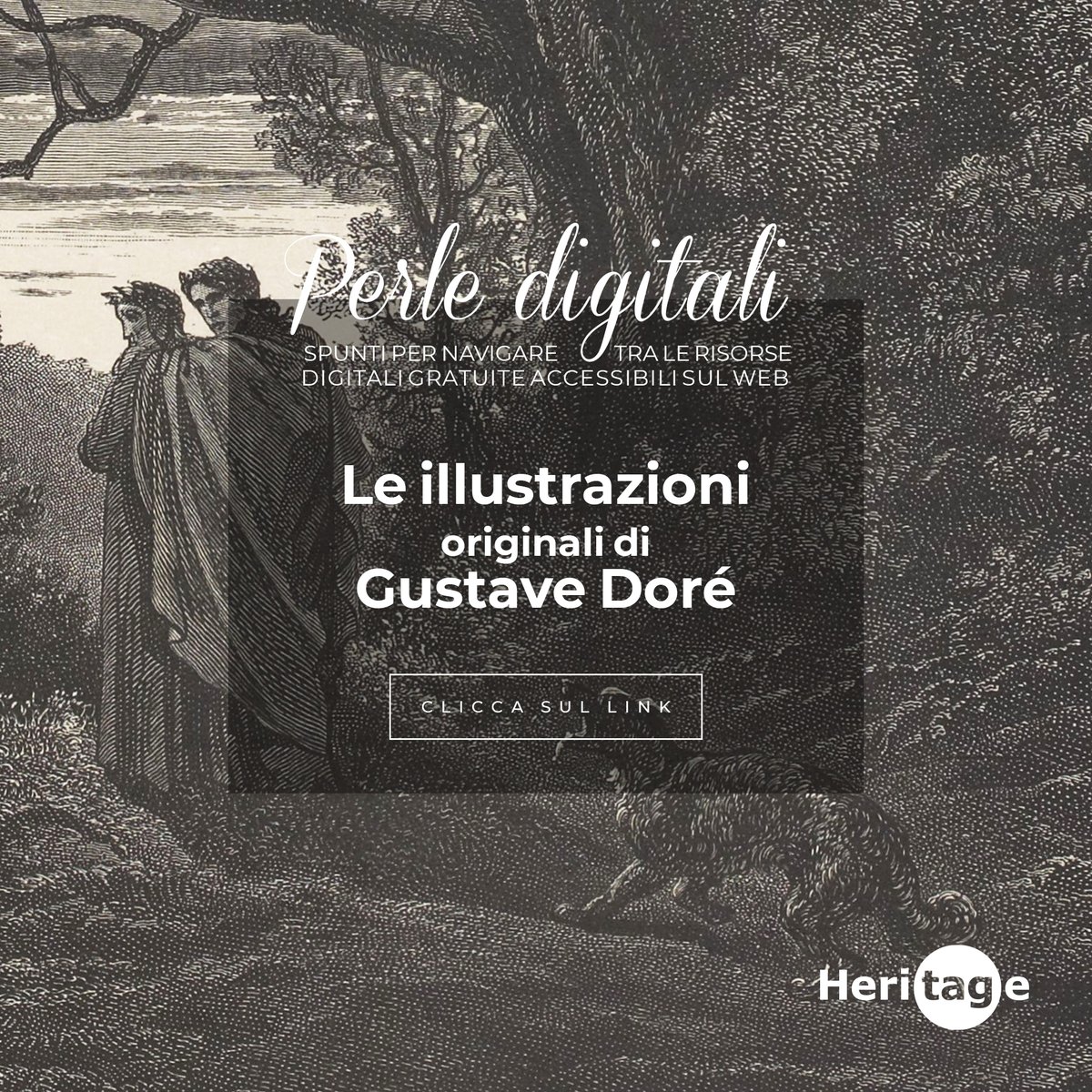 Heritagesrl's tweet photo. Oggi facciamo un salto a #Parigi entrando in @GallicaBnF il portale con il patrimonio digitale de @laBnF. Sapete che si possono vedere le illustrazioni a stampa di #GustaveDorè? Dante, Macbeth, Don Chisciotte e molto altro! Da non perdere➡️ https://t.co/IUNgAPEHnZ
#PerleDigitali https://t.co/wiO9fjVCdc