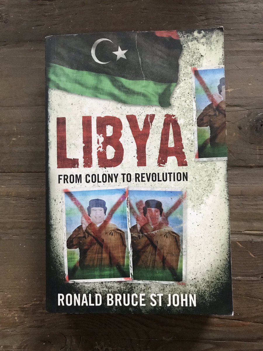 Before 2011, Anglophone Libya studies were dominated by a handful of names, among them Pargeter & Bruce St John below. These two volumes are accessible historical overviews, as is Dirk Vandewalle’s History of Modern Libya (missing here because I lent my copy to a friend recently)