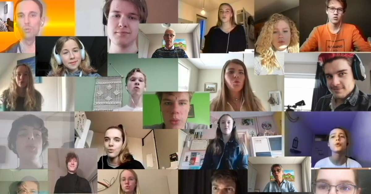 overijssel's tweet photo. Greijdanus Koorantaine blijft gewoon zingen https://t.co/HeKKakMAFw https://t.co/MUFHnqr9co