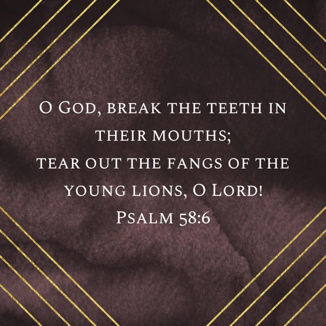 RevCalebAdams's tweet image. Even though these psalms can make us uncomfortable, God invites us to cry out to Him with prayers for deliverance and cries for justice. #SongsoftheMessiah  bible.com/59/psa.58.6.esv