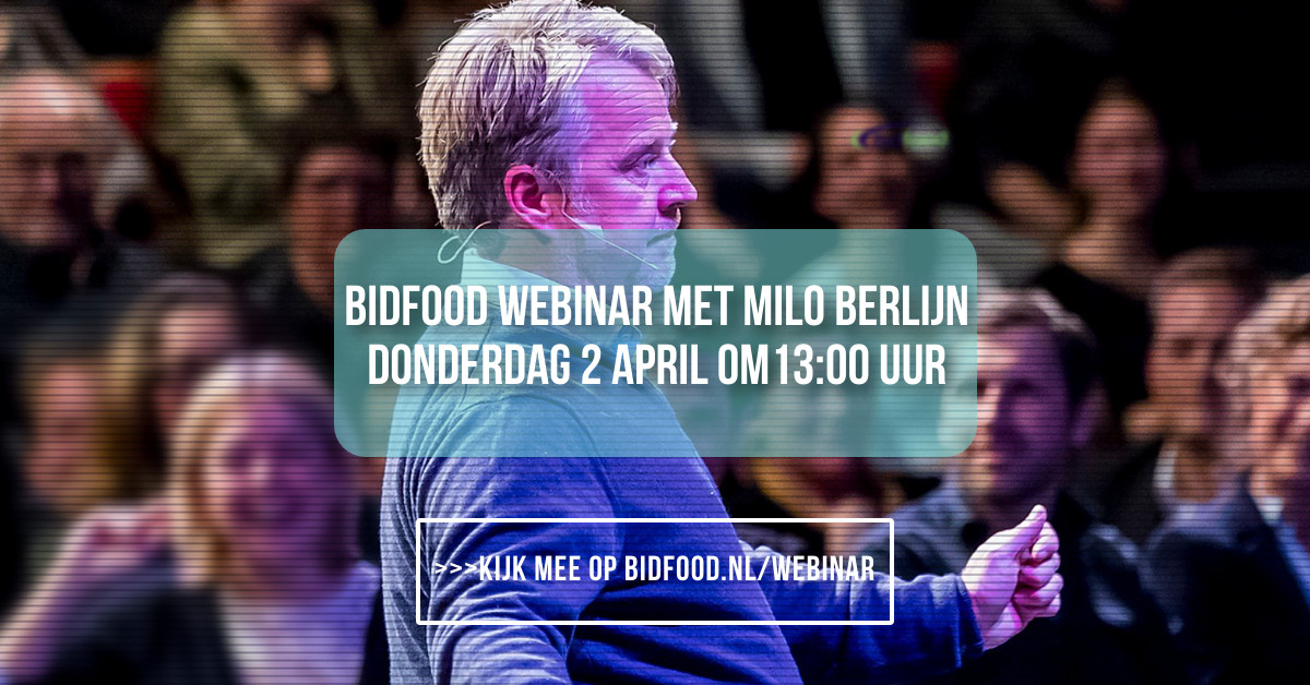 Volg aanstaande donderdag om 13:00 uur een gratis gastvrijheidstraining met Milo Berlijn. Kijk mee op bidfood.nl/webinar. #bidfoodnl #horecasamensterk <a href="/MiloBerlijn/">Milo Berlijn</a>