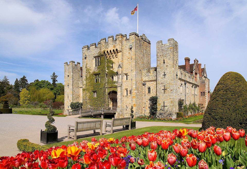 Hello April 🌷 #HeverCastle