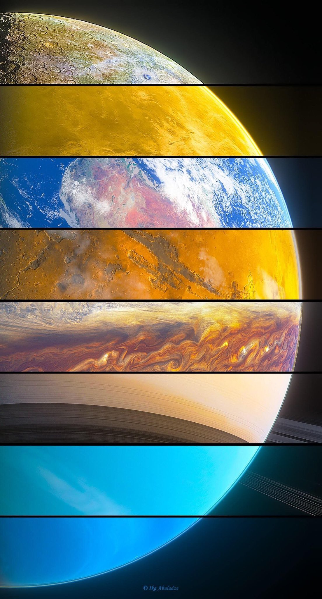 停雲on Twitter 太阳系八大行星https T Co Boswxhksxz Twitter