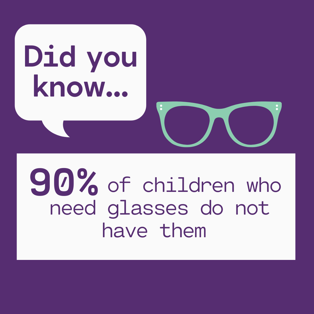KV4L_STL's tweet photo. This school year we screened 44,882 student in St. Louis in an effort to change this statistic! 
Follow the link in the bio to find out more about what we do! 

#kvfl #stl #kidsvisionforlifestlouis #eyeexam #vision #frames #healthyeyes https://t.co/VhcDEbLaZh