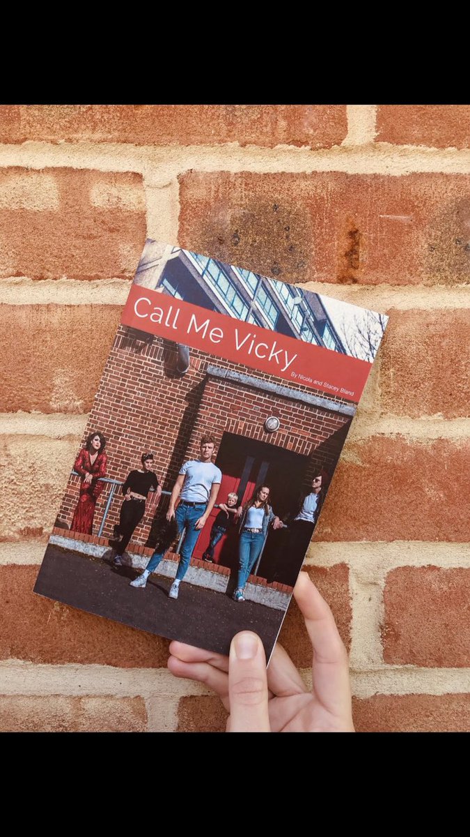 Stacey_Bland's tweet photo. Friends...did anyone miss @CallMeVickyPlay last year and still wants t read the play?? If you do, drop me a message, I don’t want money for it just £1 to cover postage, I’ve got about 20 left 😘 #play #read #theatre #TheatreForEveryone https://t.co/igilfigw3F